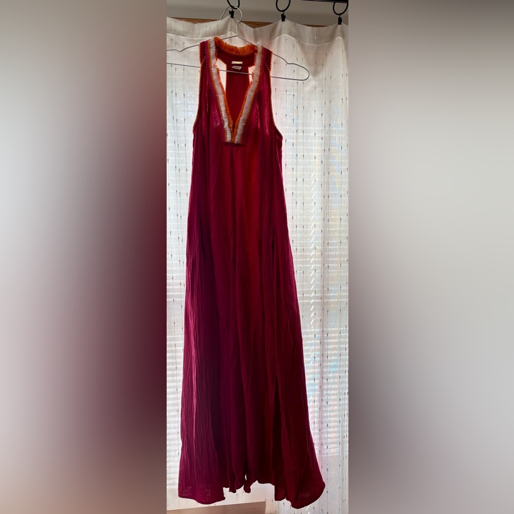 Magaschoni Vibrant Fringe Dress